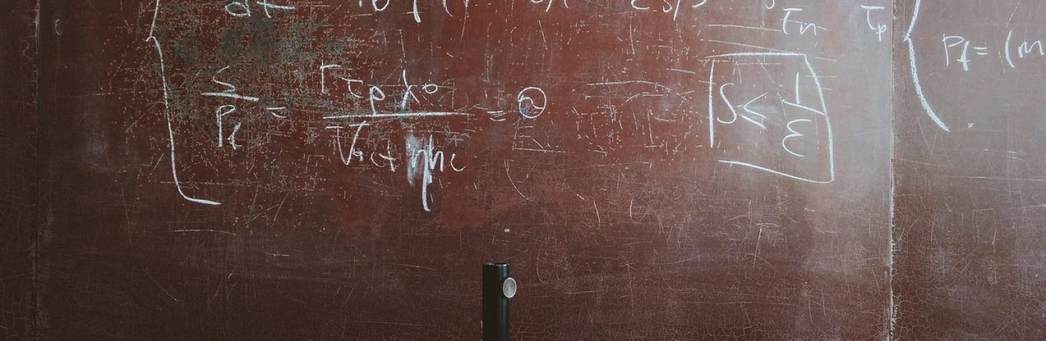 math chalkboard